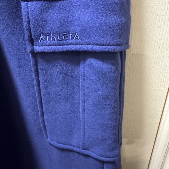 Athleta Purple Zip-Up Hoodie (XS) and Capri Pants (Small) - Picture 6 of 6